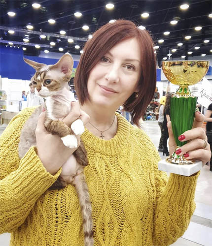 Татьяна Никифорова - Логотип питомника DEA DIA девон-рекс